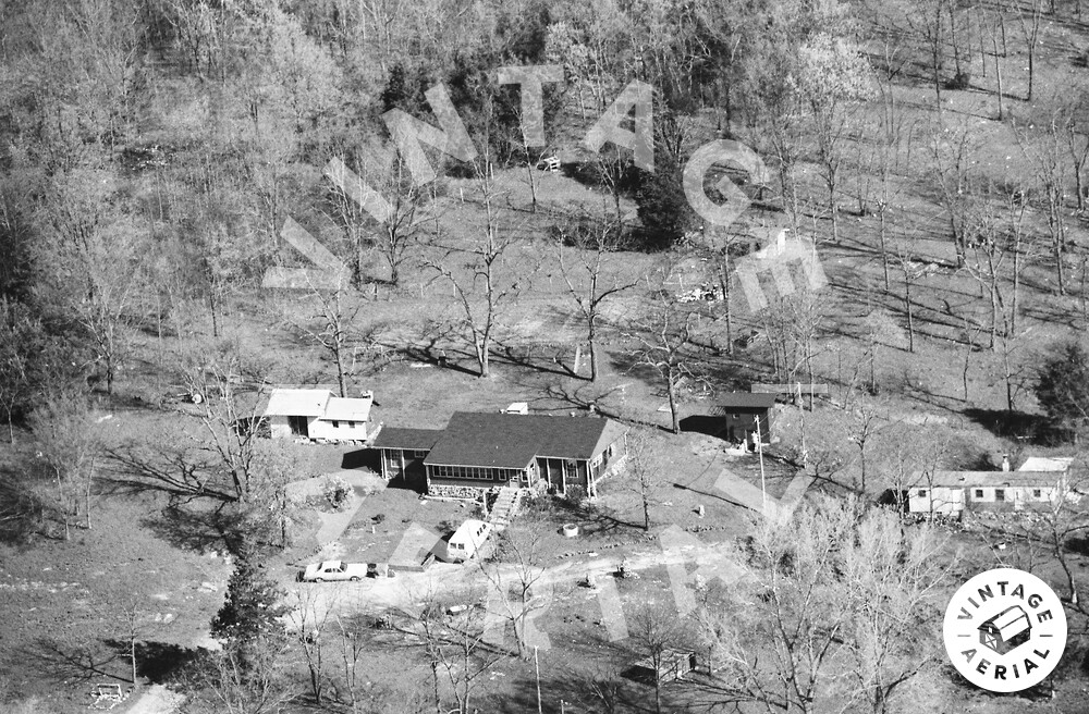 Vintage Aerial Missouri Polk County 1988 2LPO6