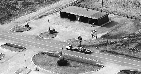 Vintage Aerial photo from 1984 in Clarke County, GA