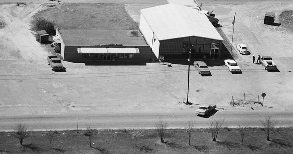 Vintage Aerial photo from 1981 in Twiggs County, GA