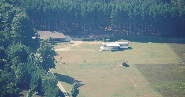 Vintage Aerial photo from 2002 in Osceola County, MI