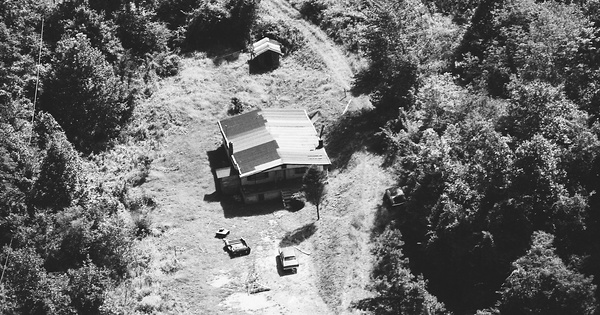 Vintage Aerial photo from 1985 in Letcher County, KY
