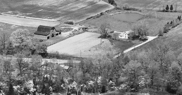Vintage Aerial photo from 1979 in Meade County, KY