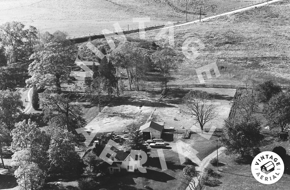 Vintage Aerial Maryland Howard County 1972 13HHO12