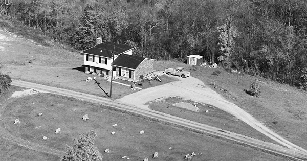 Vintage Aerial photo from 1978 in Oldham County, KY