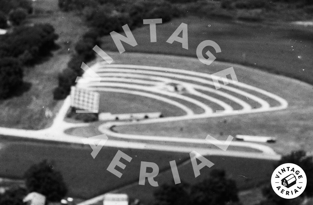 Vintage Aerial Iowa Winneshiek County 1972 7PWI5
