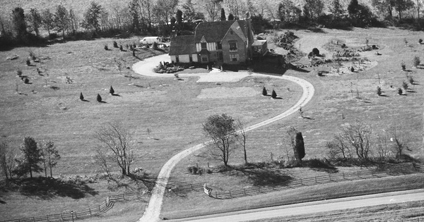 Vintage Aerial photo from 1989 in Montgomery County, MD