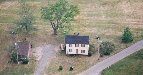 Vintage Aerial photo from 2000 in Wicomico County, MD