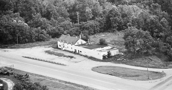 Vintage Aerial photo from 1980 in Branch County, MI