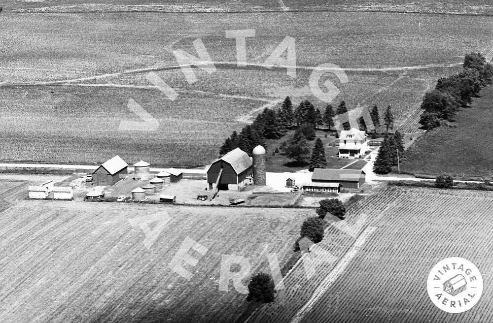 Vintage Aerial Minnesota Goodhue County 1974 39IGO28