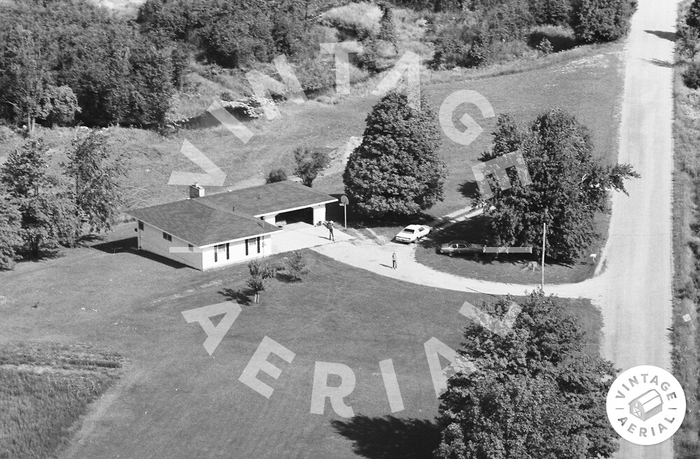 Vintage Aerial Michigan Gladwin County 1979 2KGL1