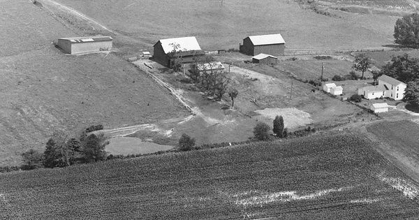 Vintage Aerial photo from 1980 in Daviess County, KY