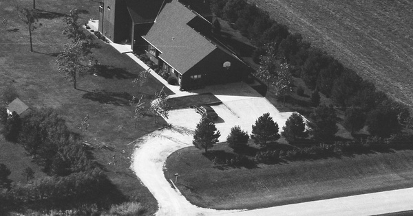 Vintage Aerial photo from 1993 in Calhoun County, IA