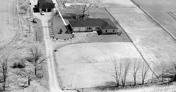 Vintage Aerial photo from 1981 in Porter County, IN