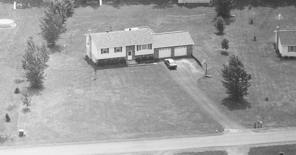 Vintage Aerial photo from 1995 in Centre County, PA