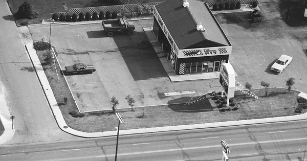 Vintage Aerial photo from 1983 in Bartholomew County, IN