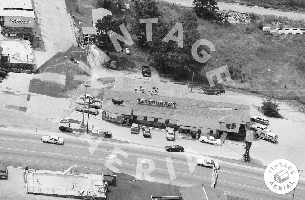 Vintage Aerial Missouri Taney County 1987 13TTA25