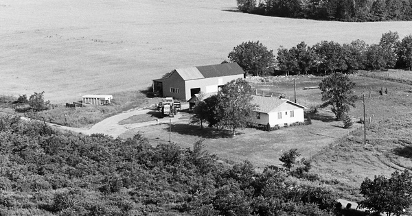 Vintage Aerial photo from 1981 in Vernon County, MO