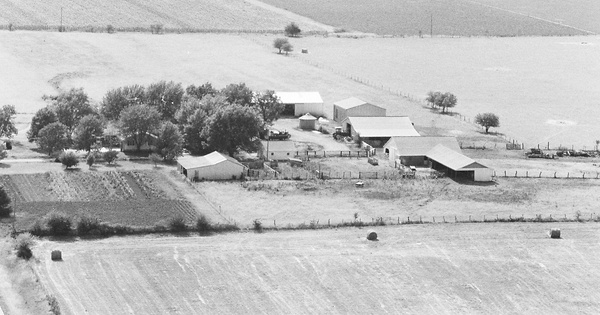 Vintage Aerial photo from 1980 in Pettis County, MO