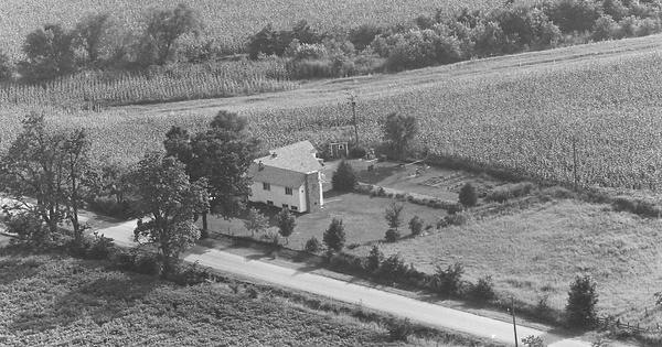 Vintage Aerial photo from 1965 in Whiteside County, IL