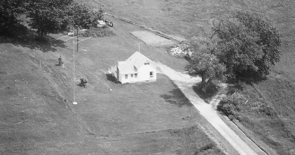 Vintage Aerial photo from 1979 in Jackson County, WI