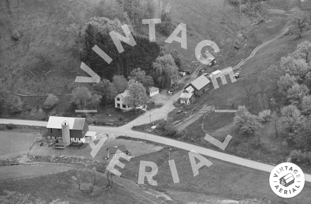 Vintage Aerial Wisconsin La Crosse County 1980 45NLA28