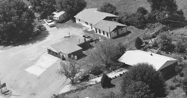 Vintage Aerial photo from 1998 in Burke County, NC
