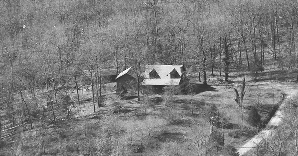 Vintage Aerial photo from 1994 in Habersham County, GA