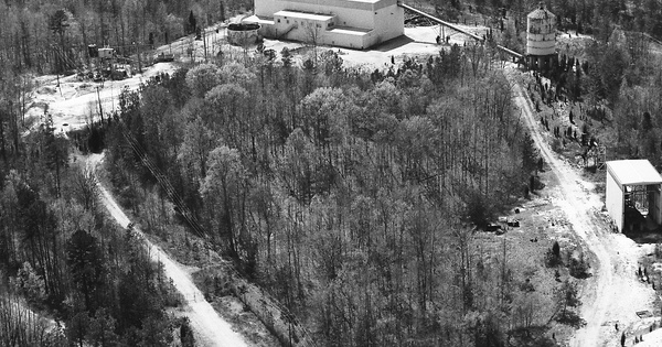 Vintage Aerial photo from 1991 in Vance County, NC