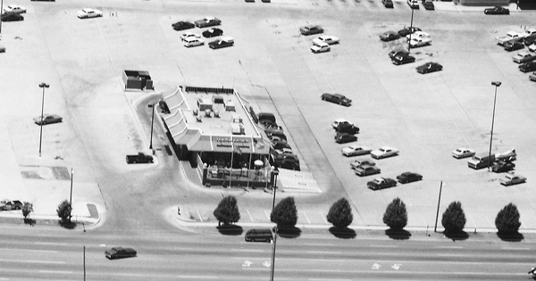 Vintage Aerial photo from 1988 in Tulsa County, OK