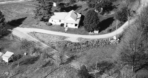 Vintage Aerial photo from 1989 in Upshur County, WV