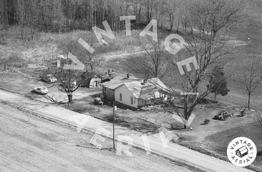 Vintage Aerial North Carolina Johnston County 1987 2AJO11