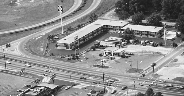 Vintage Aerial photo from 1981 in Dougherty County, GA