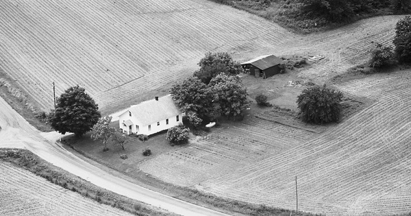 Vintage Aerial photo from 1975 in Clark County, IL