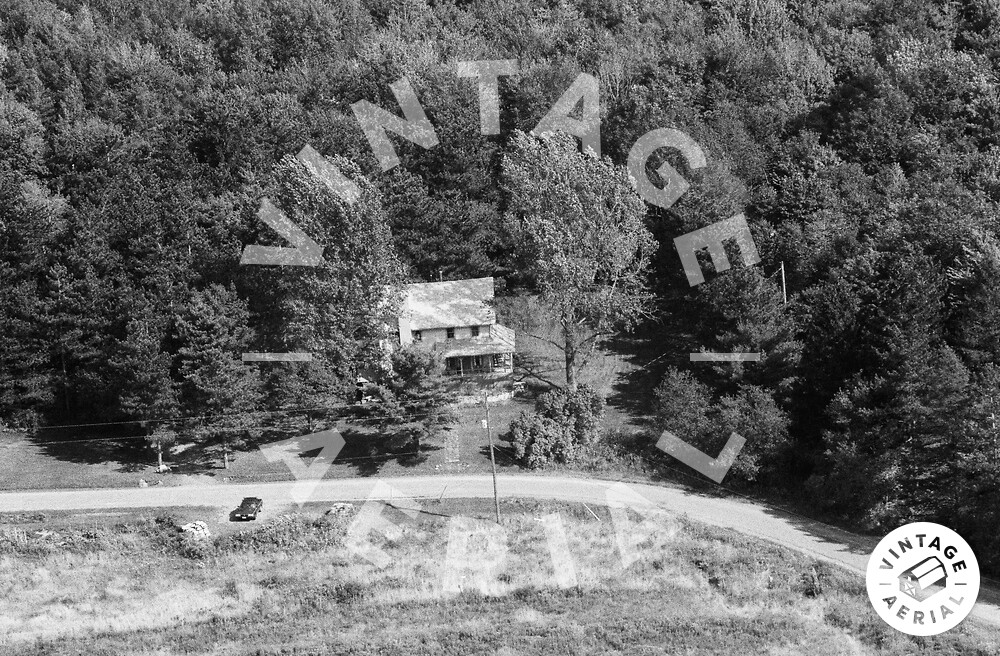 Vintage Aerial New York Tompkins County 1989 42STO19