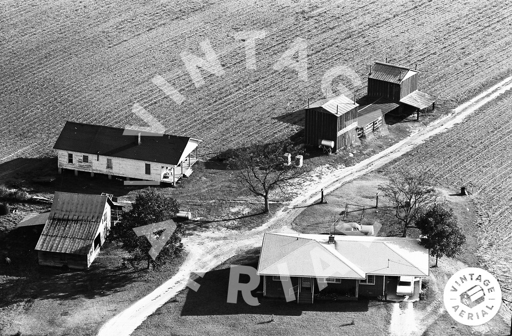 Vintage Aerial North Carolina Johnston County 1965 1HJO26