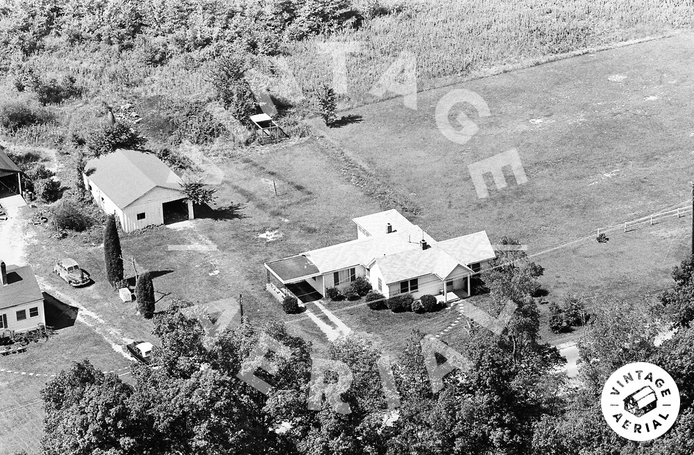 Vintage Aerial North Carolina Guilford County 1963 62BGU15