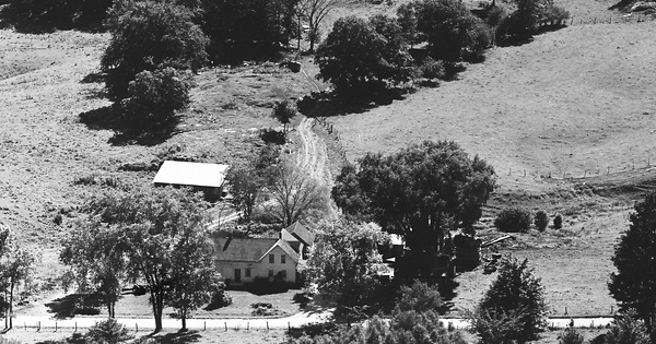 Vintage Aerial photo from 1966 in Franklin County, VT