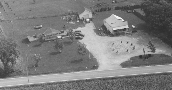 Vintage Aerial photo from 1995 in Erie County, OH