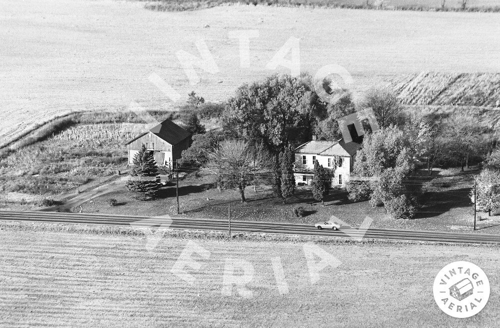 Vintage Aerial Ohio Richland County 1974 33DRI15