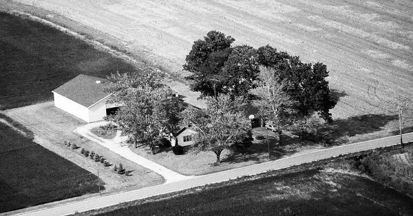 Vintage Aerial photo from 1991 in Sandusky County, OH