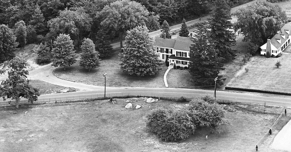 Vintage Aerial photo from 1965 in Rockingham County, NH