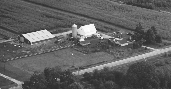 Vintage Aerial photo from 1979 in Ashtabula County, OH