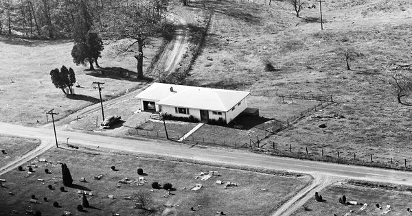 Vintage Aerial photo from 1964 in Jefferson County, OH