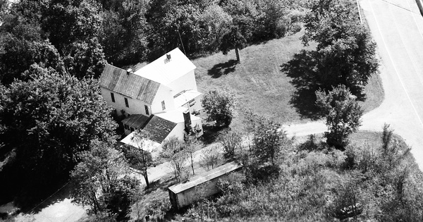 Vintage Aerial photo from 1991 in Athens County, OH