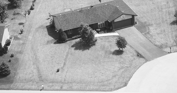 Vintage Aerial photo from 1987 in Winnebago County, IL
