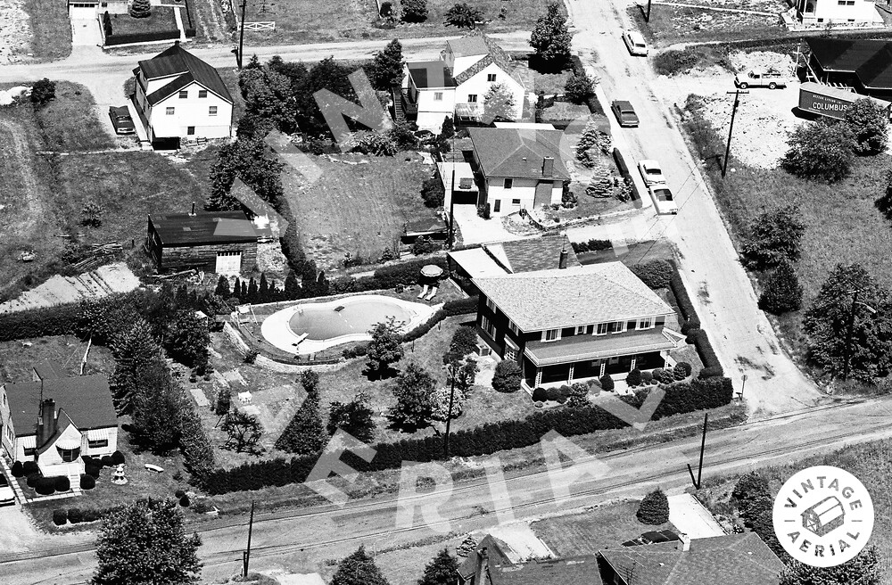 Vintage Aerial Pennsylvania Westmoreland County 1966 24DWE29