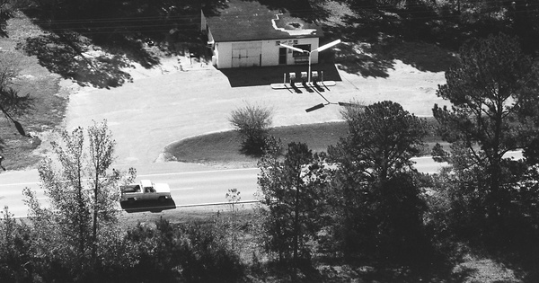 Vintage Aerial photo from 1988 in Lauderdale County, MS