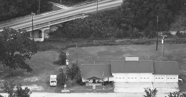 Vintage Aerial photo from 1997 in Greenwood County, SC