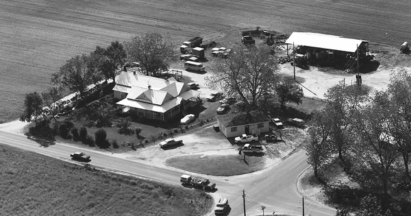 Vintage Aerial photo from 1995 in Robeson County, NC