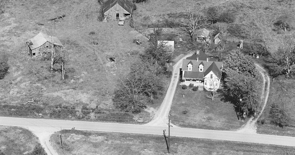 Vintage Aerial photo from -1986 in Bedford County, TN